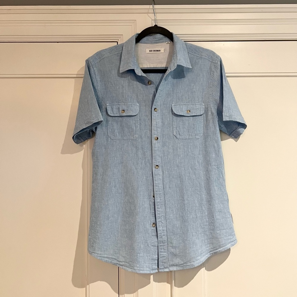 Ben Sherman Denim Shirt, Light Denim, M